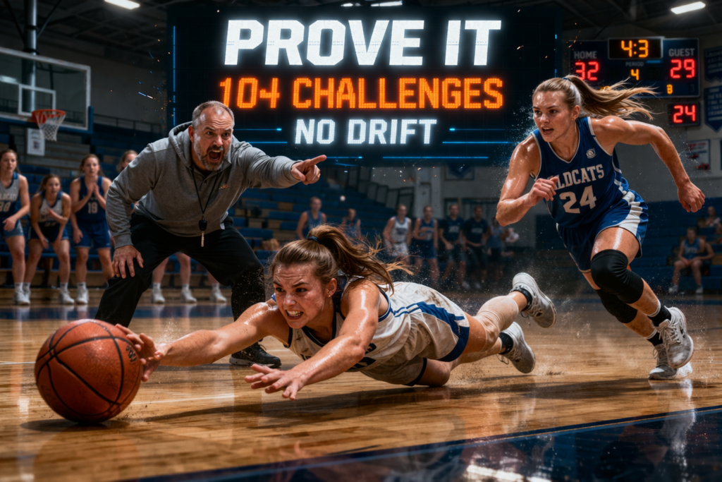 Basketball Challenge Practice Intensity Drill