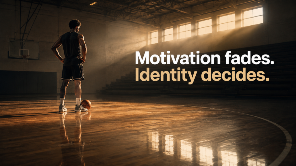 Motivation? Discipline? Talent? Identity is the engine